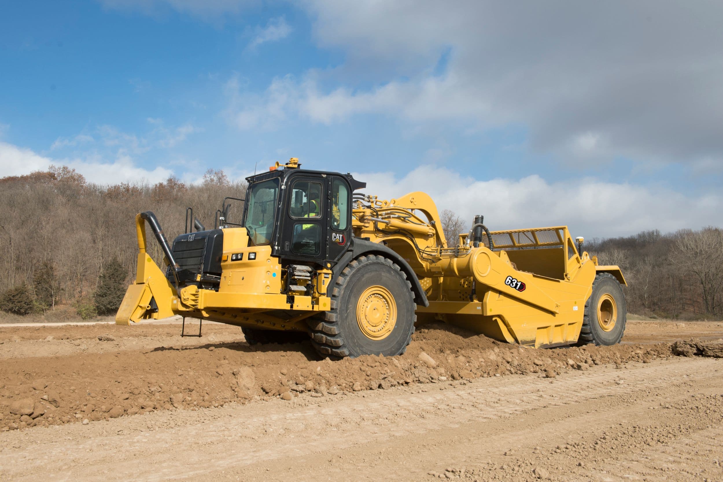 Cat 631 Wheel Tractor-Scraper Banner